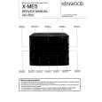 KENWOOD XME5 Service Manual cover photo