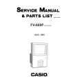 CASIO FV600P Service Manual cover photo