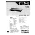 SONY STJX44L Service Manual cover photo