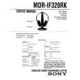 SONY MDR-IF320RK Service Manual cover photo
