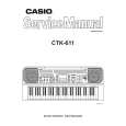 CASIO CTK611 Service Manual cover photo