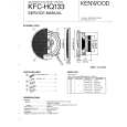 KENWOOD KFCHQ133 Service Manual cover photo