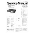 TECHNICS SLP3620 Service Manual cover photo