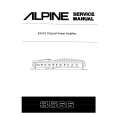 ALPINE 3566 Service Manual cover photo