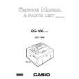 CASIO QG100 Service Manual cover photo