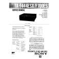 SONY TAF700ES Service Manual cover photo