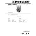 SONY SSM100 Service Manual cover photo