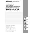 PIONEER DVR-S806 Owner's Manual cover photo