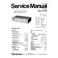 TECHNICS SUV4X Service Manual cover photo