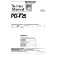 PIONEER PDF25 Service Manual cover photo