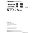 PIONEER S-F50A/XTW/E Service Manual cover photo