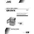 JVC GR-DVXEG Owner's Manual cover photo