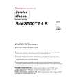 PIONEER S-MS500T2-LR Service Manual cover photo