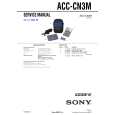 SONY ACCCN3M Service Manual cover photo