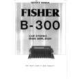 FISHER B300 Service Manual cover photo