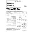 PIONEER TSWX65A Service Manual cover photo