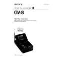 SONY GV-8 Owner's Manual cover photo