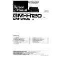 PIONEER GMH120 Service Manual cover photo