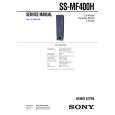 SONY SSMF400H Service Manual cover photo