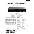 ONKYO DX530 Service Manual cover photo