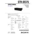 SONY STRDE375 Service Manual cover photo