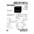 SONY HCDH11/H11J Service Manual cover photo