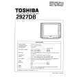 TOSHIBA 2927DB Service Manual cover photo