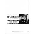 TECHNICS SB-600 Owner's Manual cover photo