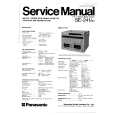 TECHNICS SE241/E Service Manual cover photo