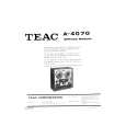 TEAC A-4070 Service Manual cover photo