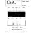 KENWOOD X45 Service Manual cover photo