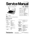 TECHNICS SLBD2 Service Manual cover photo