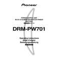 PIONEER DRM-PW701 Owner's Manual cover photo