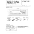 KENWOOD KDC5018AD3 Service Manual cover photo