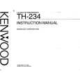 KENWOOD TH-234 Owner's Manual cover photo