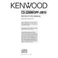 KENWOOD CD2280M Owner's Manual cover photo