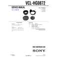 SONY VCLHG0872 Service Manual cover photo