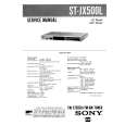 SONY STJX500L Service Manual cover photo
