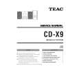 TEAC CD-X9 Service Manual cover photo