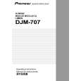 PIONEER DJM-707/TLTXJ Owner's Manual cover photo