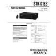 SONY STR-G1ES Service Manual cover photo