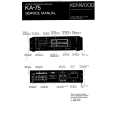 KENWOOD KA-75 Service Manual cover photo