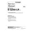 PIONEER SQ250LR Service Manual cover photo