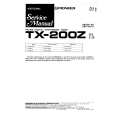 PIONEER TX200Z Service Manual cover photo