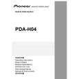 PIONEER PDA-H04/TUCYVJ Owner's Manual cover photo