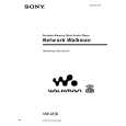 SONY NW-MS9 Owner's Manual cover photo
