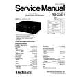 TECHNICS RS-X501 Service Manual cover photo