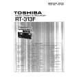 TOSHIBA RT313F Service Manual cover photo