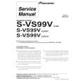 PIONEER S-VS99V/XJI/CN Service Manual cover photo