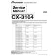 PIONEER CX-3164 Service Manual cover photo